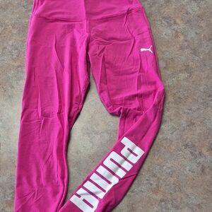 Puma Kids Fuchsia Leggings